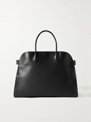 Margaux 17 Buckled Leather Tote