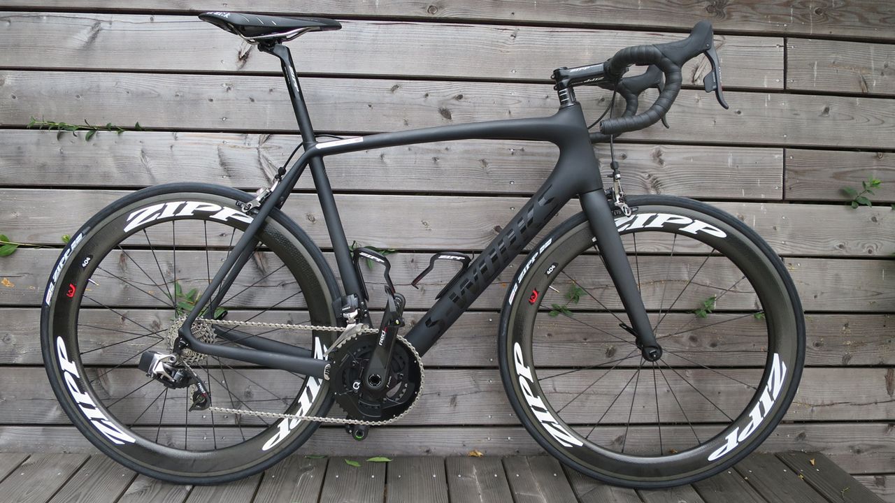 We rode a Specialized S-Works Tarmac equipped with a 52/36, 11-28t Red eTap setup (Warren Rossiter / Immediate Media)