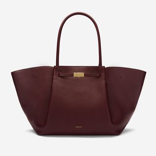 The New York | Burgundy Small Grain | Demellier