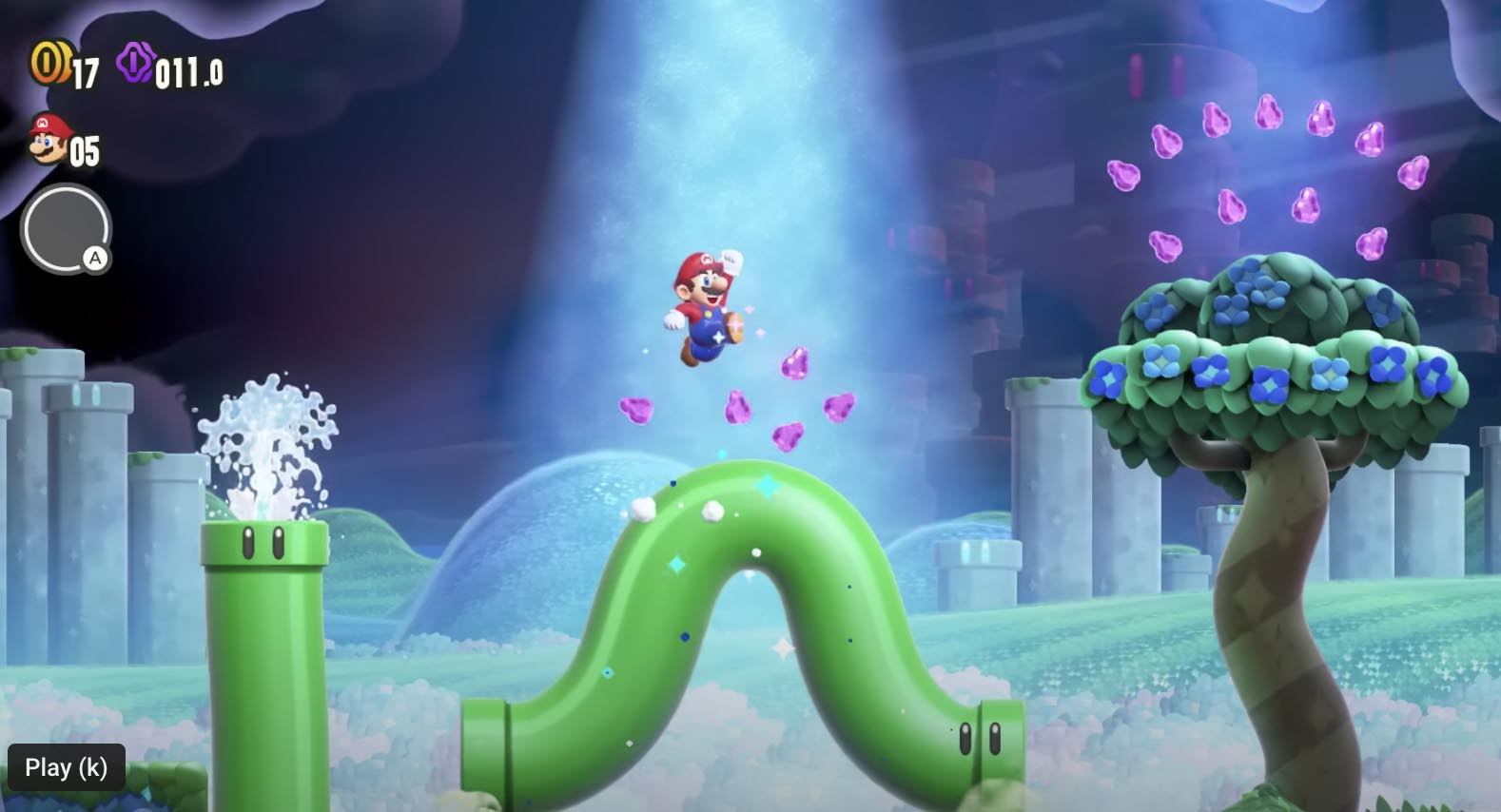 Super Mario Wonder looks like old-school Mario on magic mushrooms