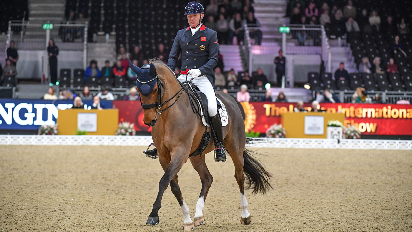 London Horse Show dressage 2022: Gareth Hughes and Classic Briolinca