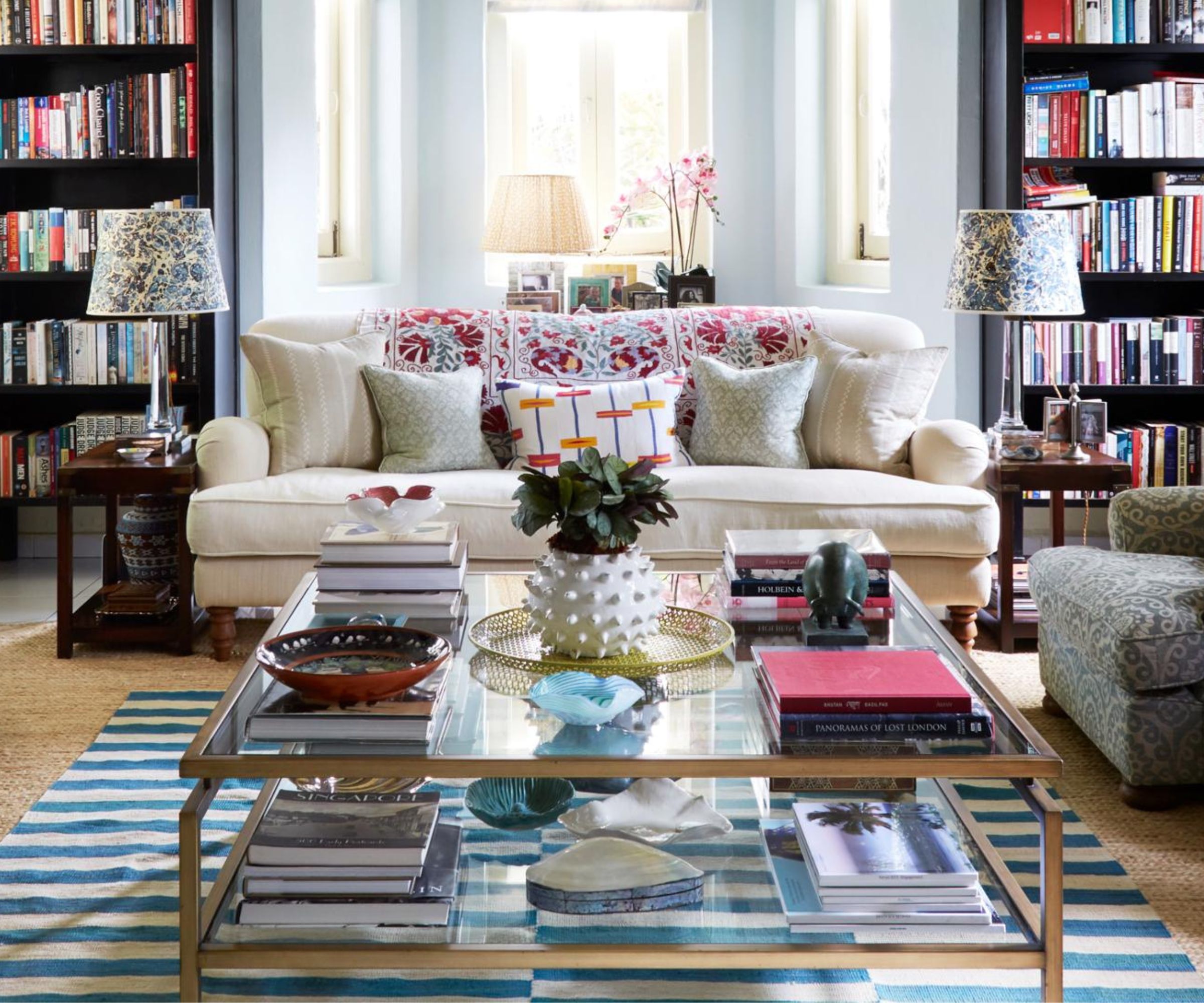 How to Arrange Stacked Coffee Table Books Beautifully 