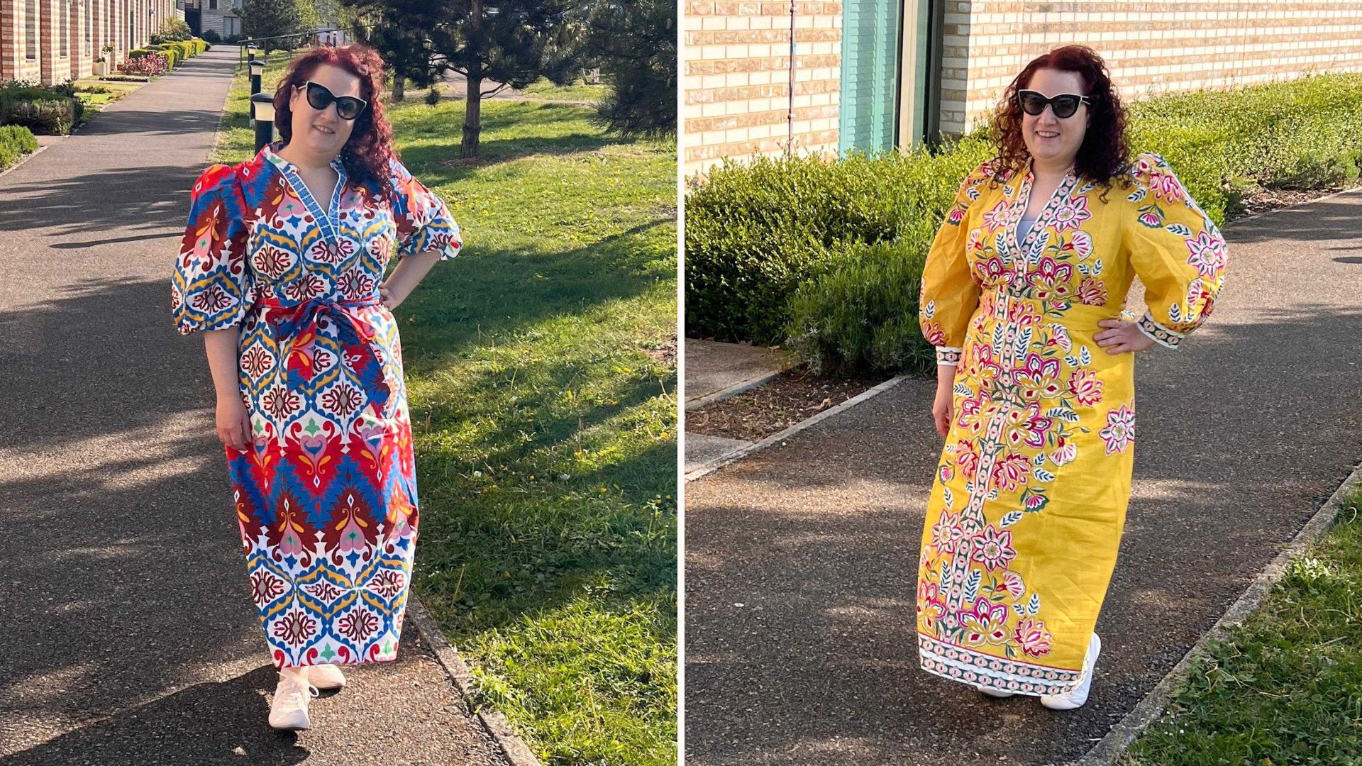 Rivkie Baum wearing the Octavia Boden dress