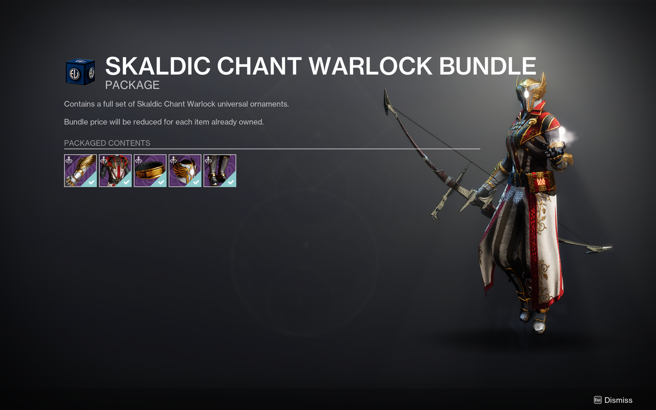 Gjallarhorn Eververse gear