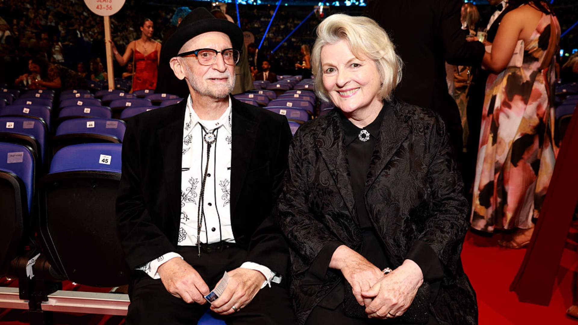 Michael Mayhew and Brenda Blethyn during the NTA's 2025 at The O2 Arena