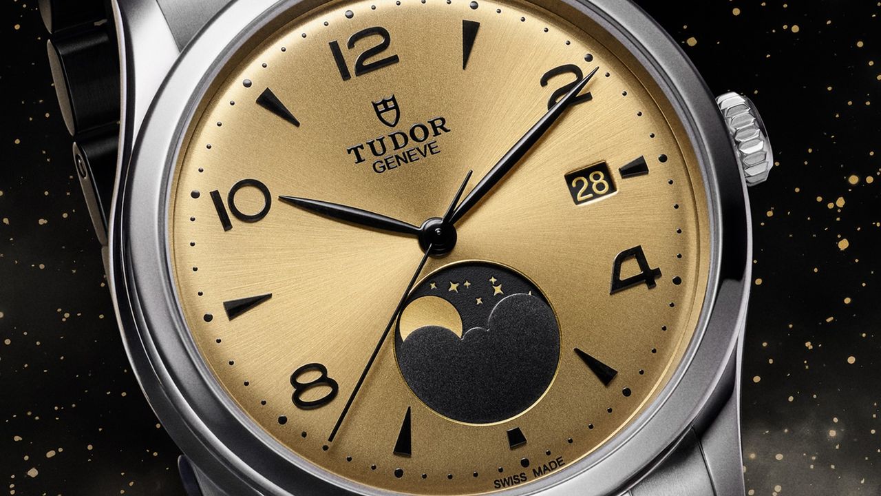 Tudor unveils a classy moonphase watch in three stunning colours
