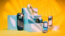 A selection of vintage Nokia models