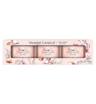 Yankee Candle Pink Sands Filled Votive Candles