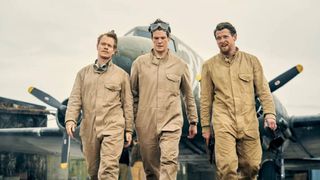 Alfie Allen, Connor Swindells, and Jack O'Connell in "SAS: Rogue Heroes" 