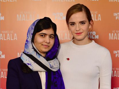 Emma Watson Interviews Malala Yousafzai Following Premiere Of He Named Me Malala