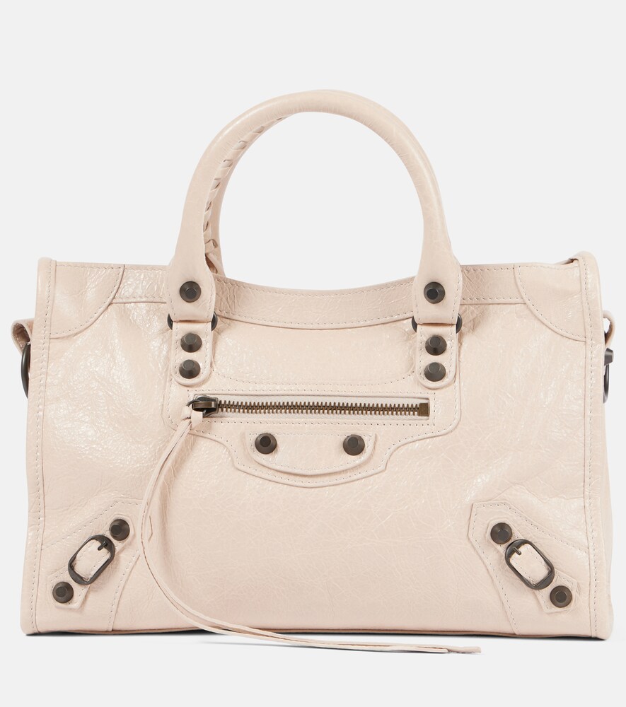 Le City Small Leather Tote Bag