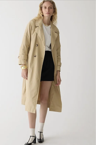 Relaxed Heritage Trench Coat in Chino