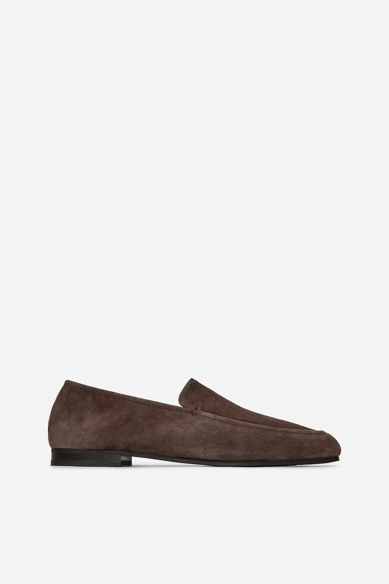 Slim Suede Loafers