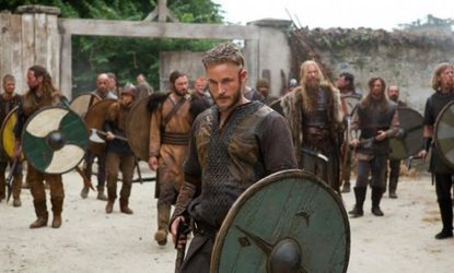 Ragnar, played by Travis Fimmel stars in Hirst's latest series.