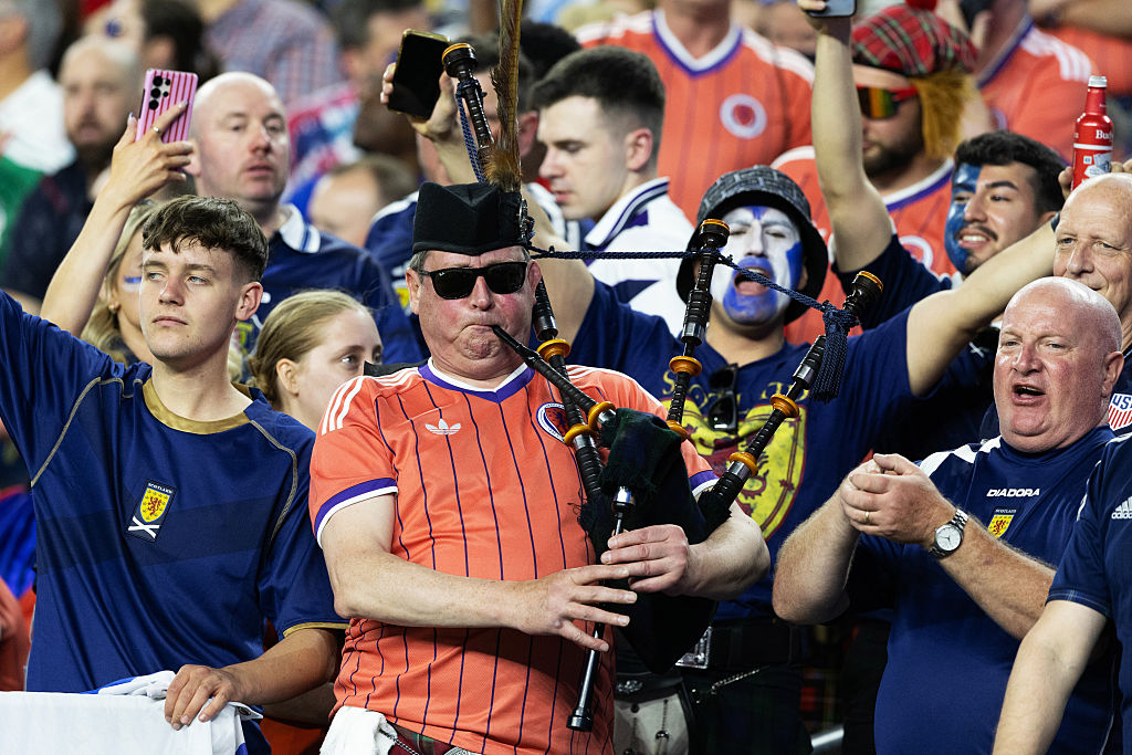 Scotland fans made their presence known at the World Cup