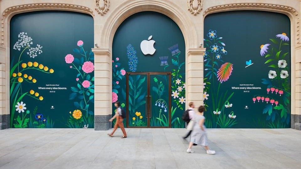 New apple Brompton road storefront