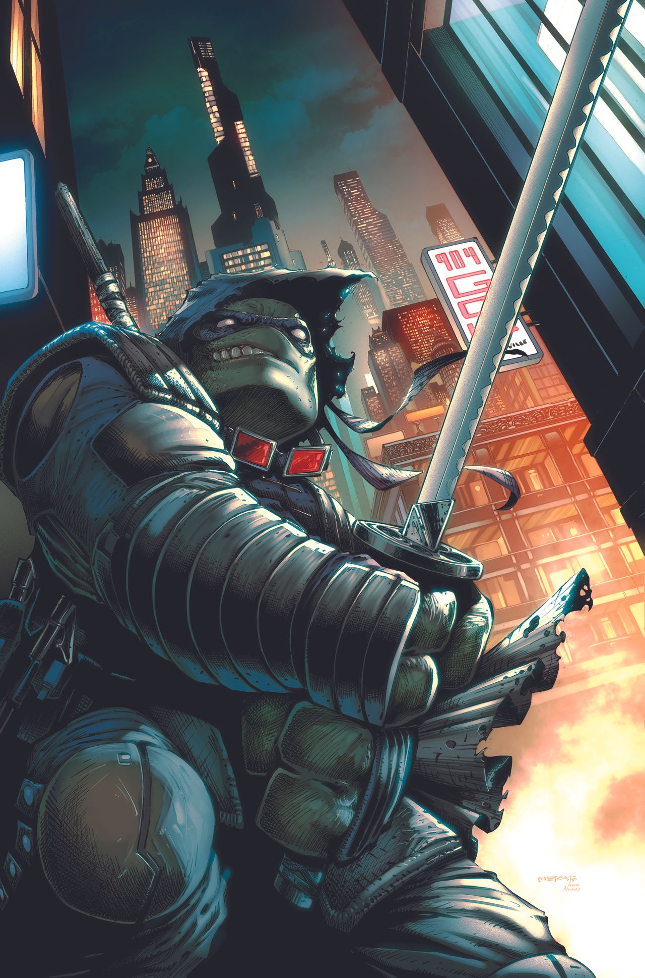 TMNT: The Last Ronin #1 cover