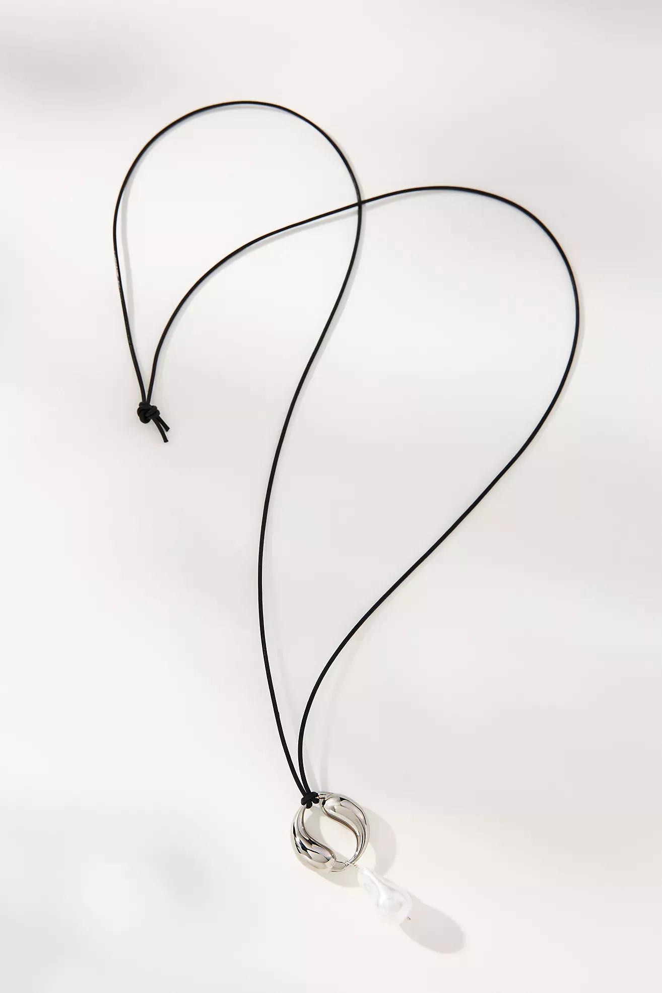 Kozakh Spiral Drop Necklace