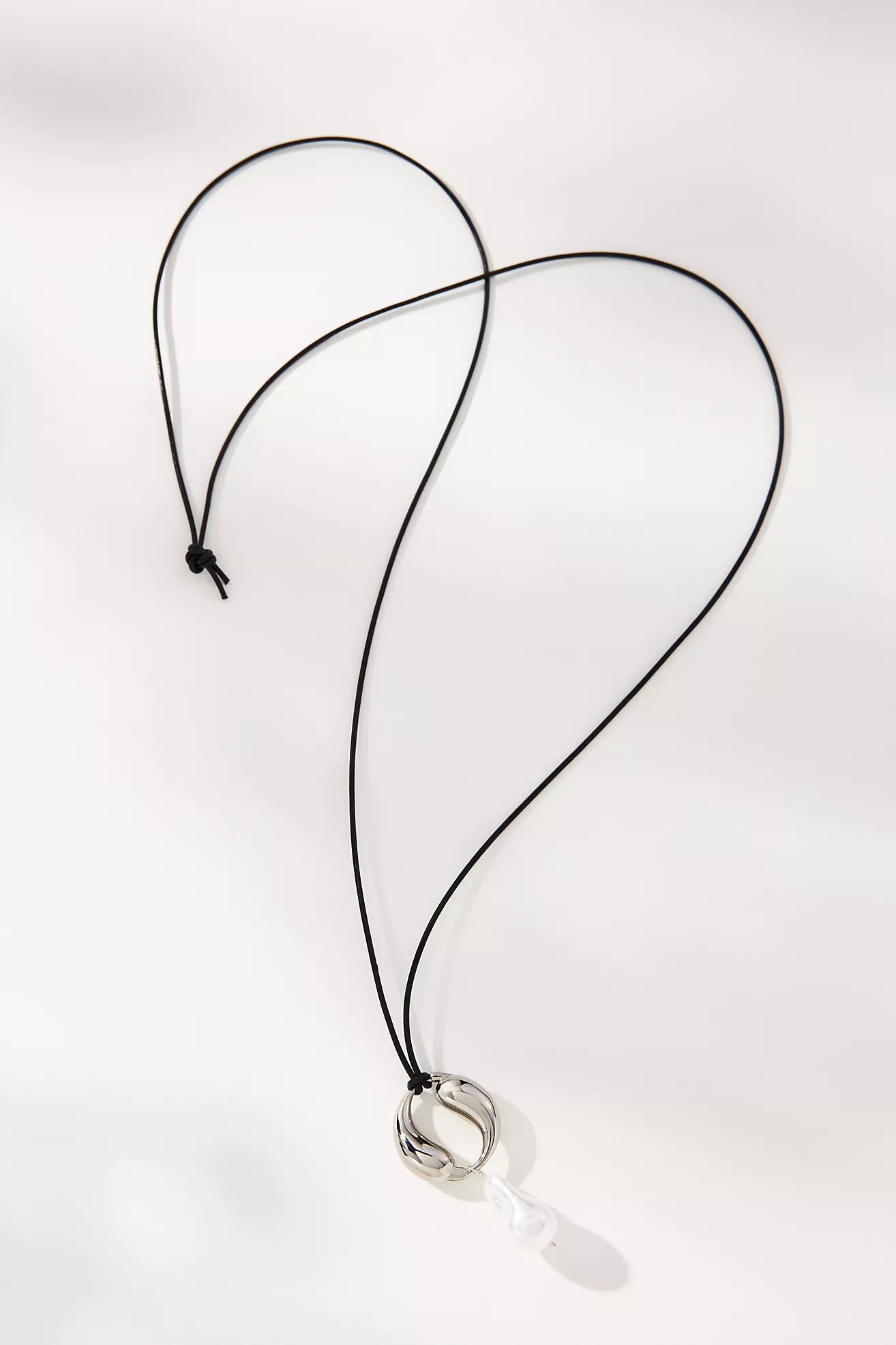 Kozakh Spiral Drop Necklace