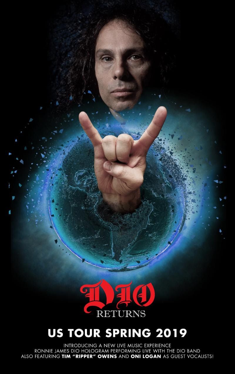'Dio Returns Tour,' Featuring Ronnie James Dio Hologram, to Hit the U.S
