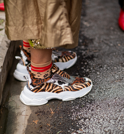 animal print sneakers