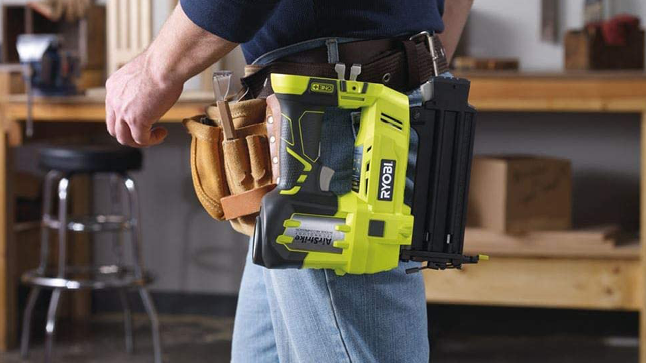 Ryobi 16G One+ AirStrike Nailer Review