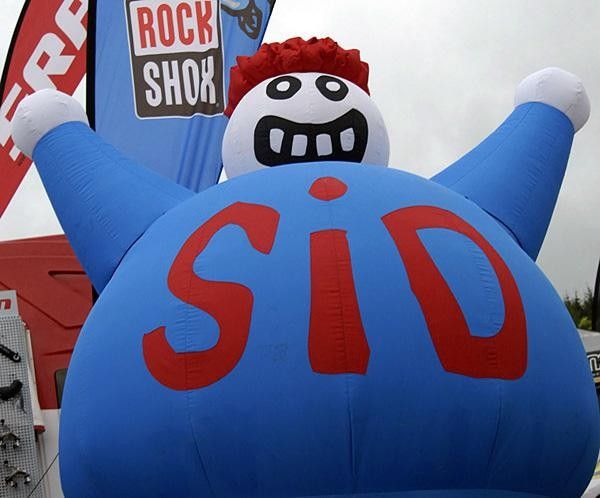 Touchable, huggable but definitely not fit for the squish test. Mr. SID was surprisingly shy at Fort William; maybe the rain got to him.