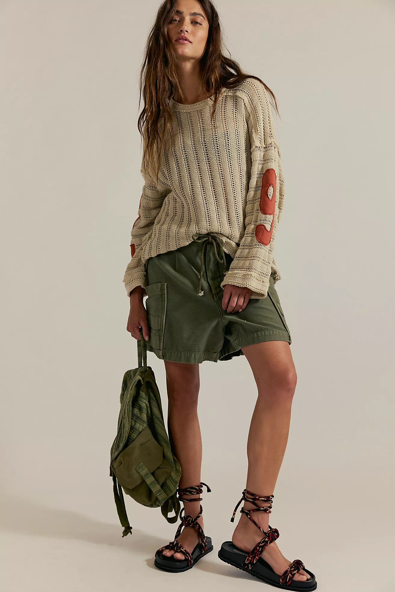 Camp Out Slouch Shorts