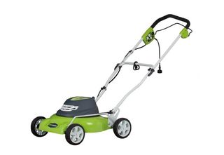 Greenworks electric lawn mower