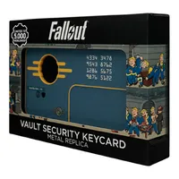 Fallout Vault Security Key Card Replica Fallout Vault Security Key Card Replica