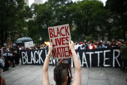Black Lives Matter protestors. 