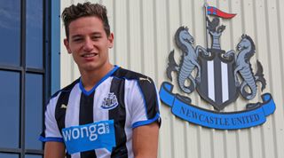 Florian Thauvin of Newcastle United, 2015