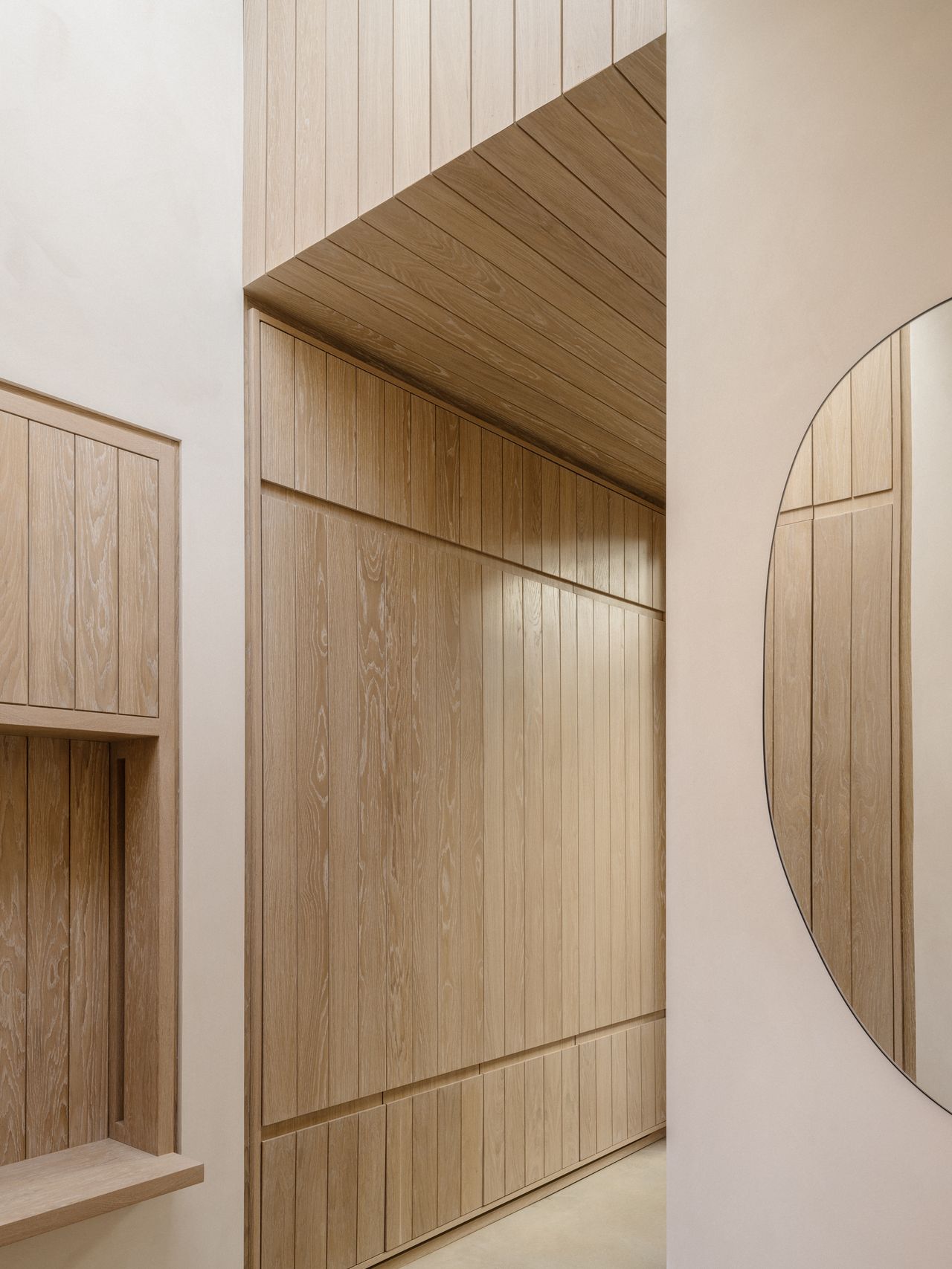 Details of the ground floor living space