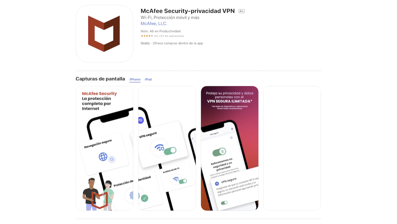 McAfee iOS