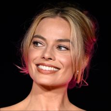 Margot Robbie attends the "Barbie" VIP Photocall at The London Eye on July 12, 2023 in London, England