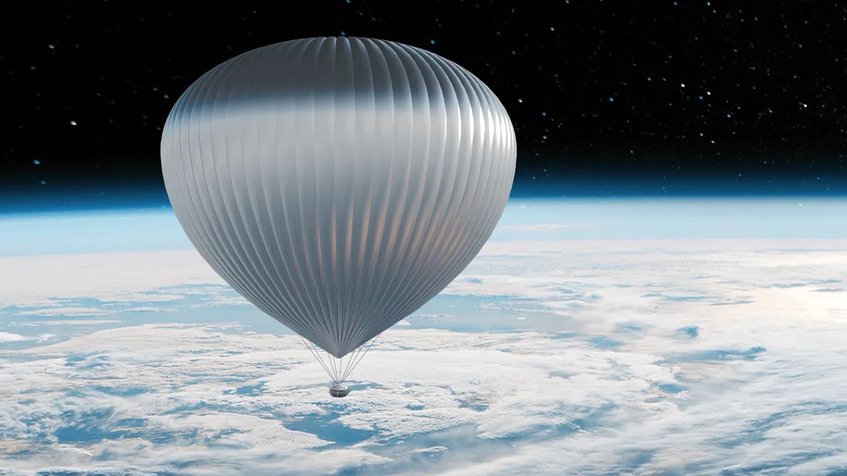 Le ballon à hélium de Zephalto