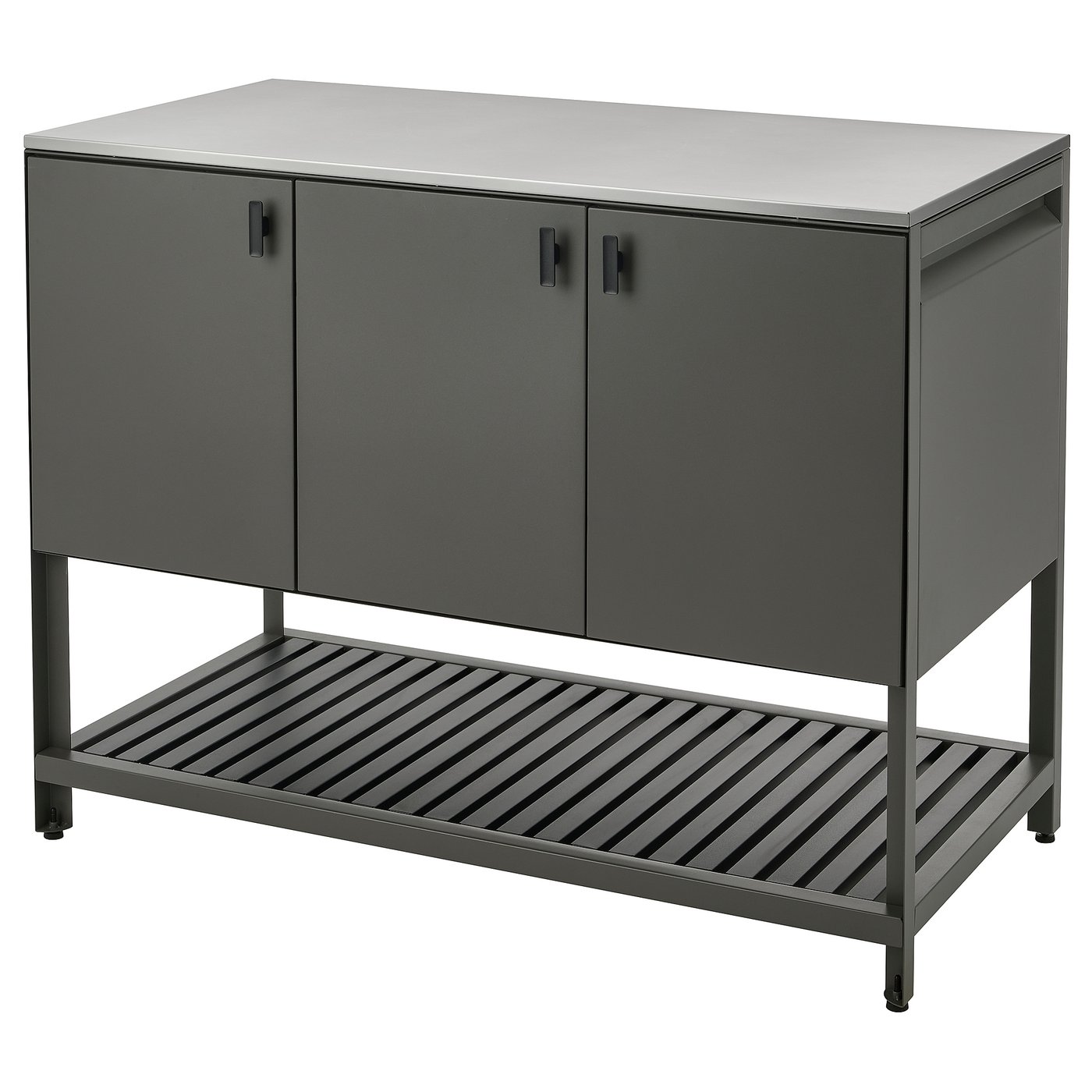 B&amp;Aring;tsk&amp;Auml;r Closed Kitchen Unit - Outdoor/dark Grey 120x60 Cm