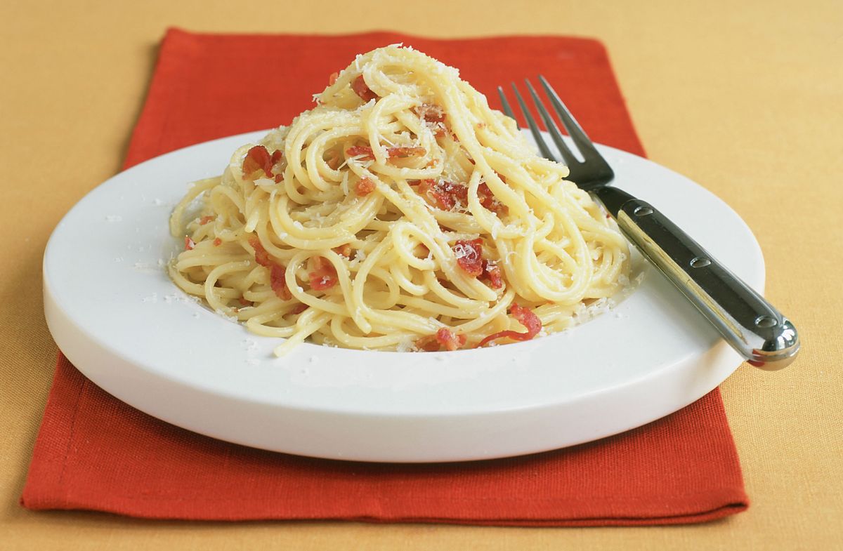 Easy spaghetti carbonara | Italian Recipes | GoodTo