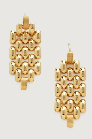 Monica Vinader Heirloom Chain Cocktail Earrings