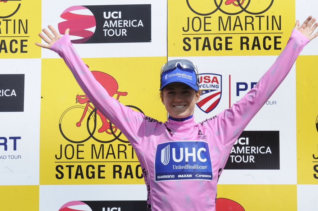 Race leader Ruth Winder (UnitedHealthcare)