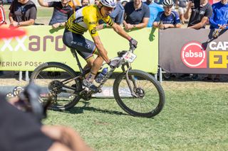 Top secret Canyon Lux spotted at the Cape Epic