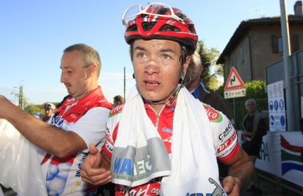 Carlos Alberto Betancur (Acqua &amp; Sapone) scored a fantastic win