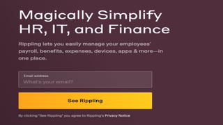 Website screenshot for Rippling