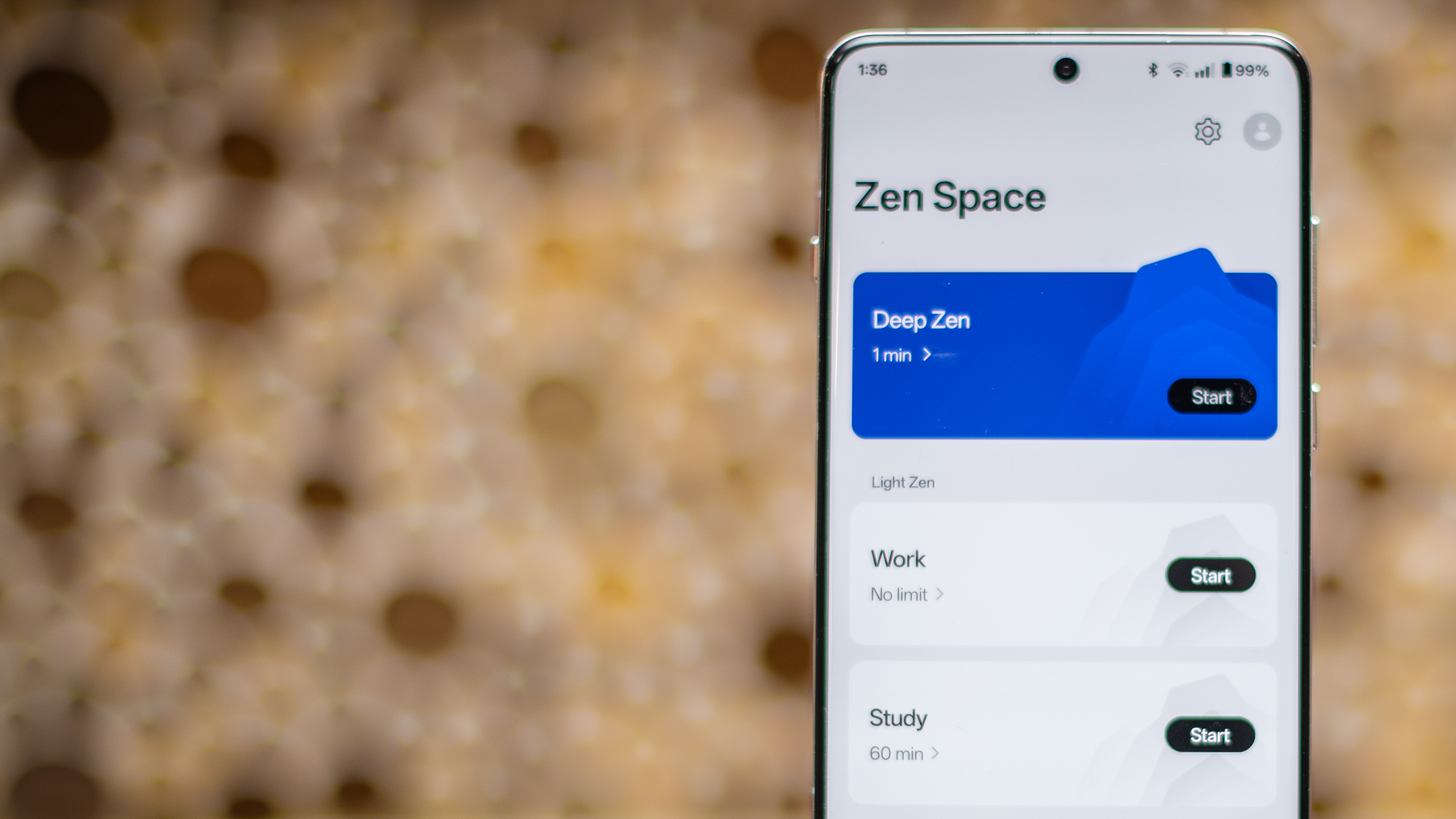 OnePlus 13 Zen Space software setup screen