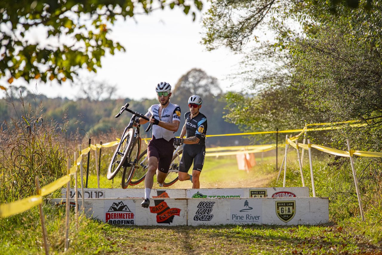 Top two men battle on day two at Nash Dash, Caleb Swartz leading eventual winner Kerry Werner