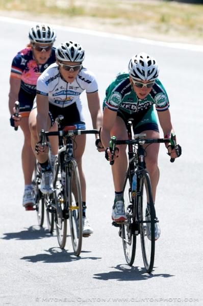 Katheryn Mattis (Webcor) , Katharine Carroll (PB Twenty 12) &amp; Alison Powers ((Vera Bradley) on the downhill