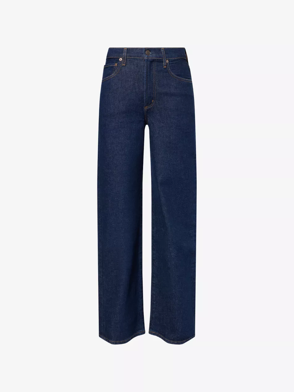 Harper Straight-Leg Stretch-Denim Jeans - 23