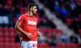 Charlton Athletic's Ryan Inniss during the Sky Bet League One between Charlton Athletic and Lincoln City at The Valley on January 7, 2023 in London, United Kingdom. (Photo by Andrew Vaughan - CameraSport via Getty Images)