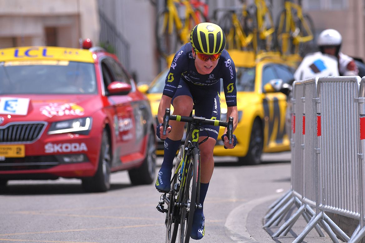 Annemiek van Vleuten en route to victory at La Course