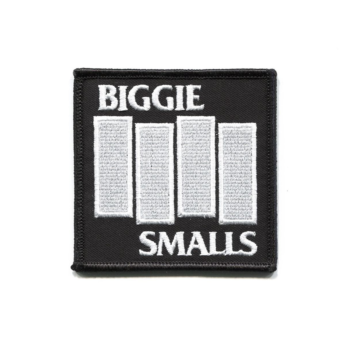 Biggie Smalls/Black Flag patch